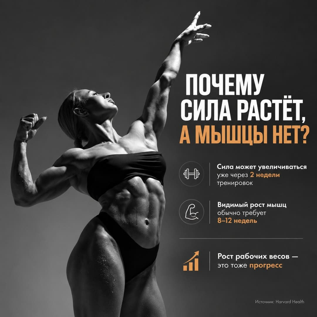 Когда мышцы действительно начинают расти? Когда мышцы действительно начинают расти?